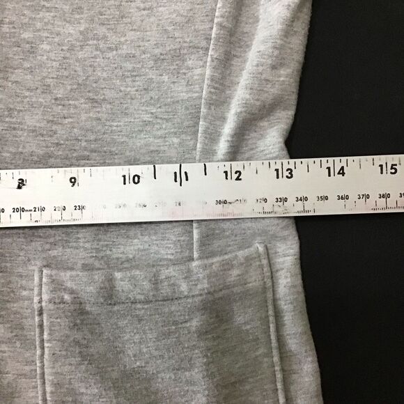 Tahari Light Gray Women's Fitted Soft Blazer Cardigan XS - Picture 7 of 12